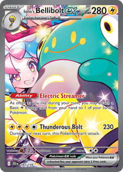 Bellibolt ex da Kissera / Iono's Bellibolt ex (JTG 183/159)
