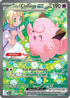 Clefairy ex da Lílian / Lillie's Clefairy ex (JTG 184/159)
