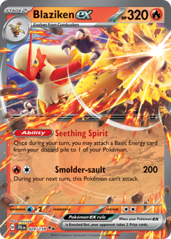 Blaziken ex (JTG 24/159)