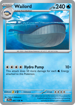 Wailord (JTG 41/159)