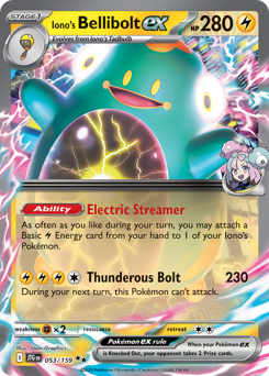 Bellibolt ex da Kissera / Iono's Bellibolt ex (JTG 53/159)