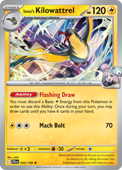 Kilowattrel da Kissera / Iono's Kilowattrel (JTG 55/159)