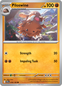 Piloswine (JTG 78/159)