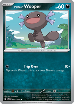 Wooper de Paldea / Paldean Wooper (JTG 93/159)