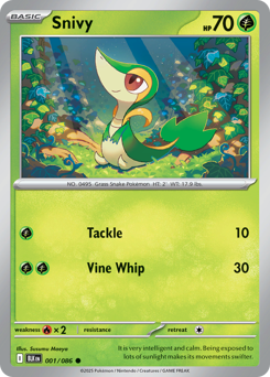 Snivy (BLK 1/86)