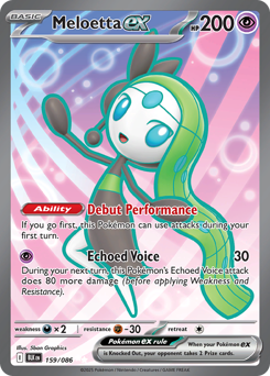 Meloetta ex (BLK 159/86)