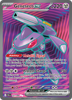 Genesect ex (BLK 161/86)