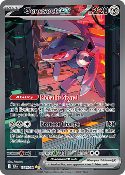 Genesect ex (BLK 169/86)