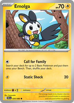Emolga (BLK 29/86)