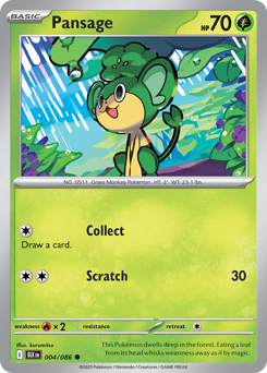 Pansage (BLK 4/86)