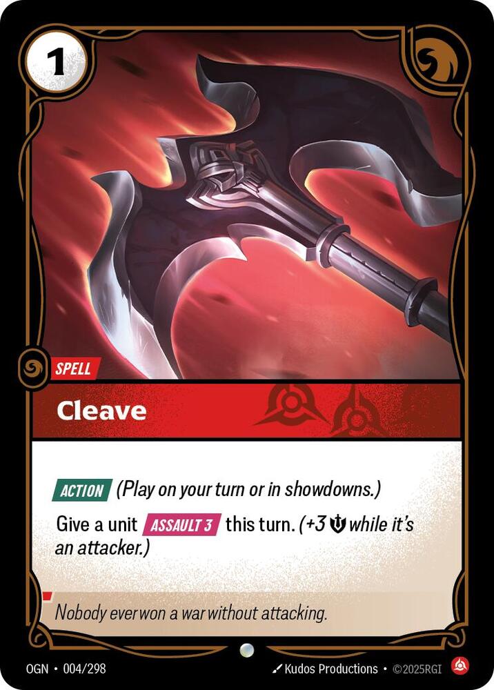 Cleave — Origins