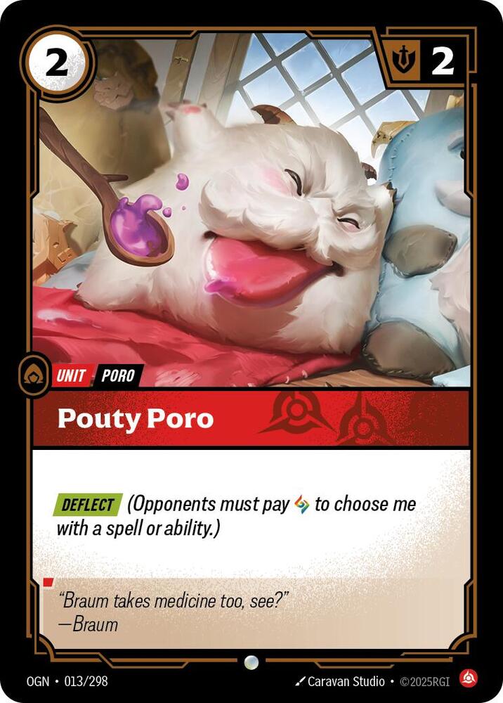 Pouty Poro — Origins