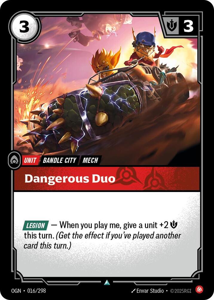 Dangerous Duo — Origins