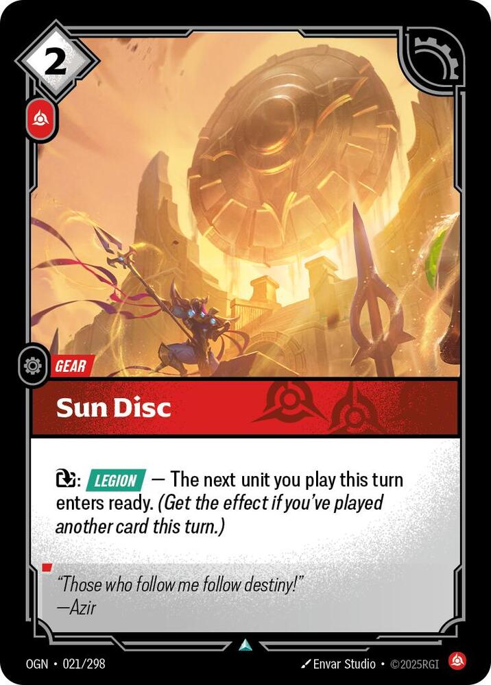 Sun Disc — Origins
