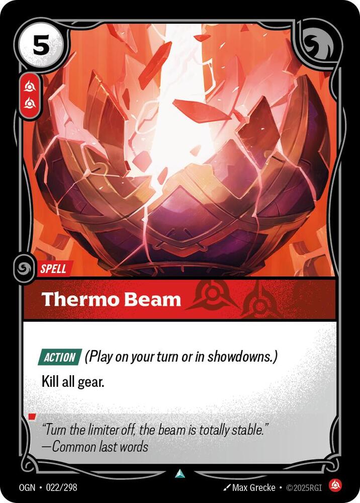 Thermo Beam — Origins