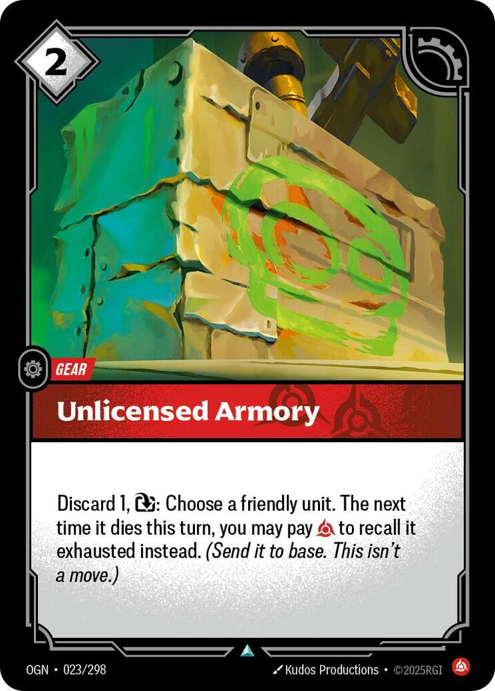 Unlicensed Armory — Origins