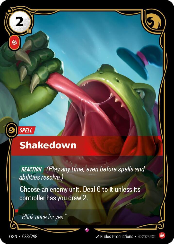 Shakedown — Origins