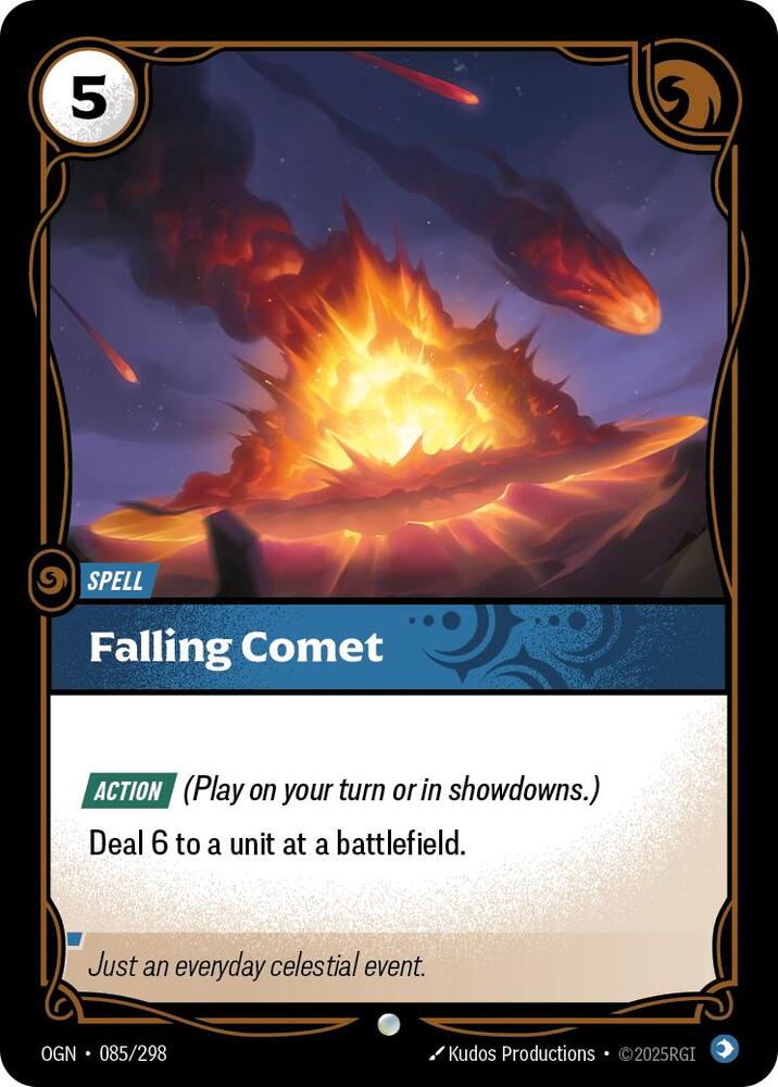 Falling Comet — Origins