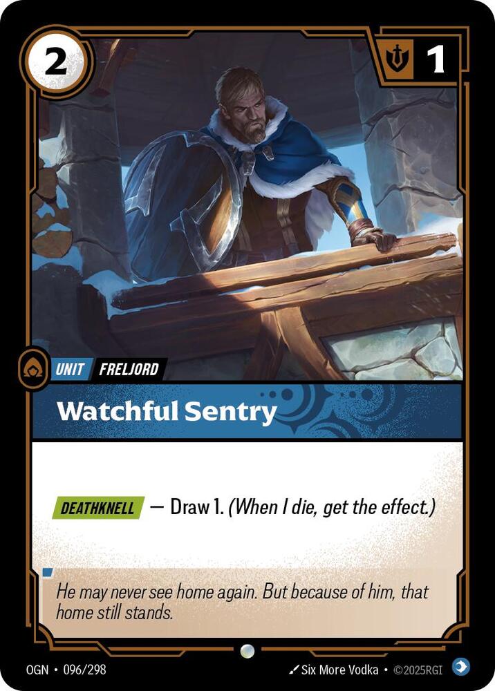 Watchful Sentry — Origins