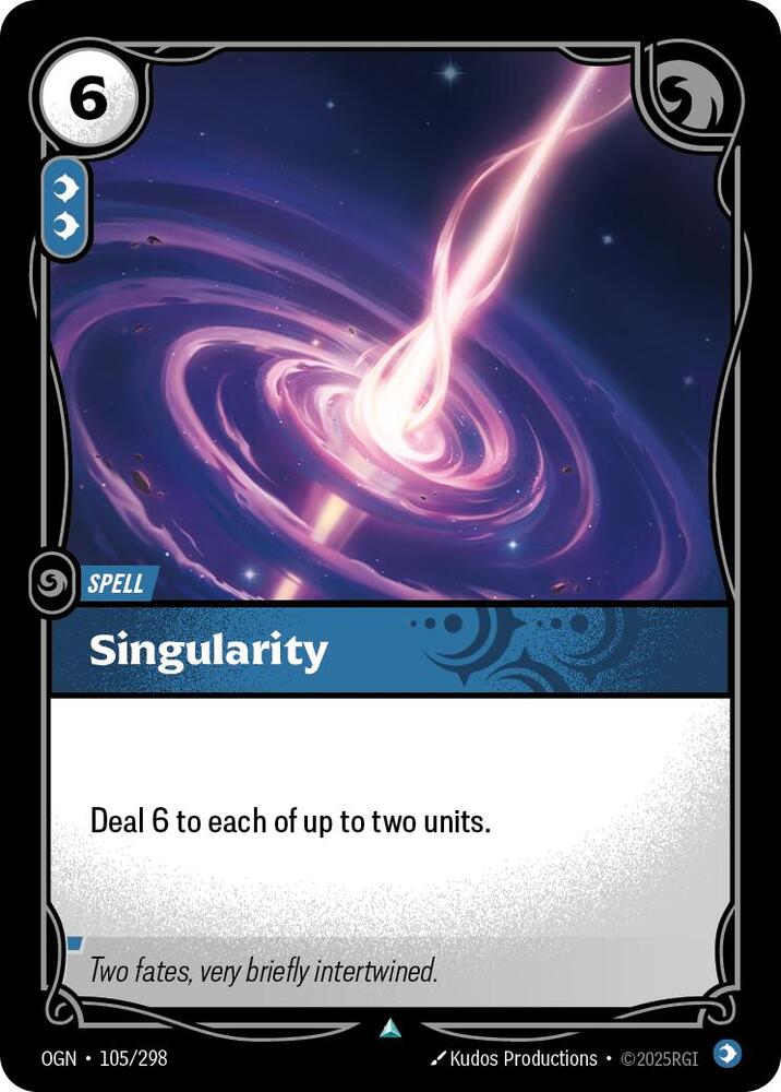 Singularity — Origins