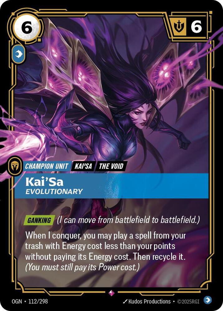 Kai'Sa, Evolutionary — Origins