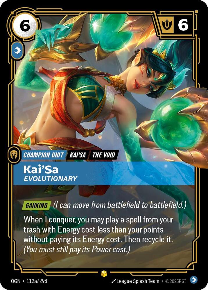 Kai'Sa, Evolutionary (Alternate Art) — Origins