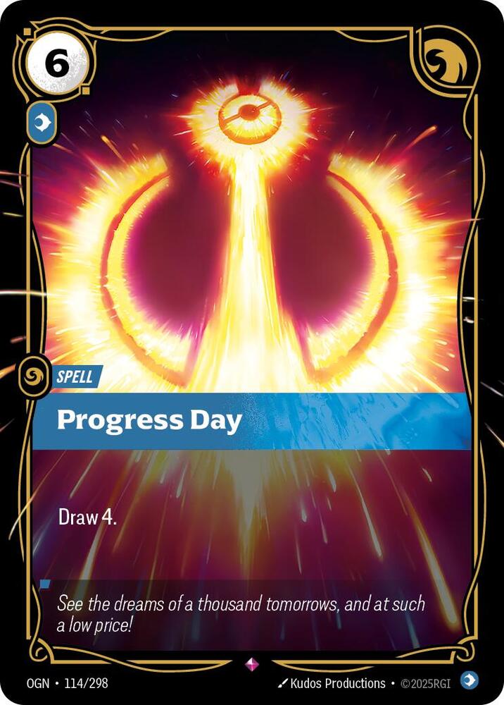 Progress Day — Origins