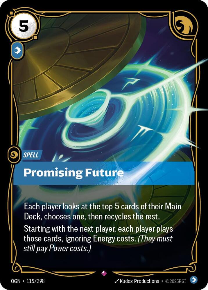 Promising Future — Origins