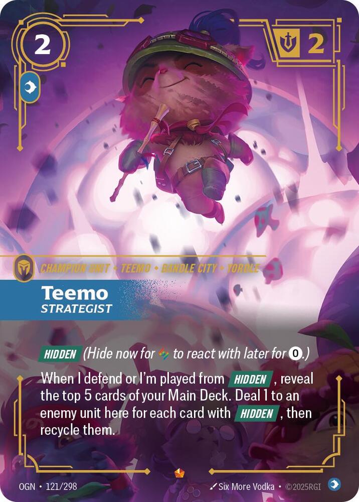 Teemo, Strategist — Origins