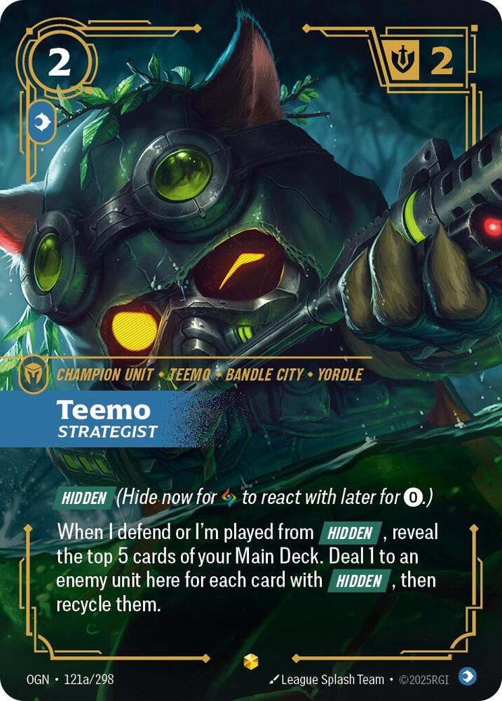 Teemo, Strategist (Alternate Art) — Origins