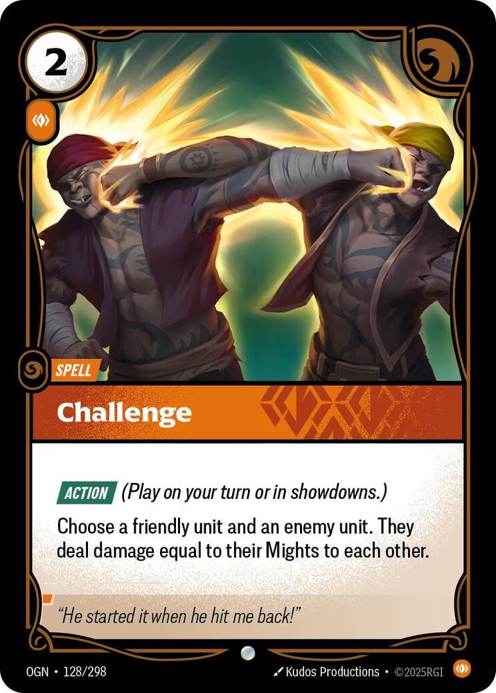 Challenge — Origins