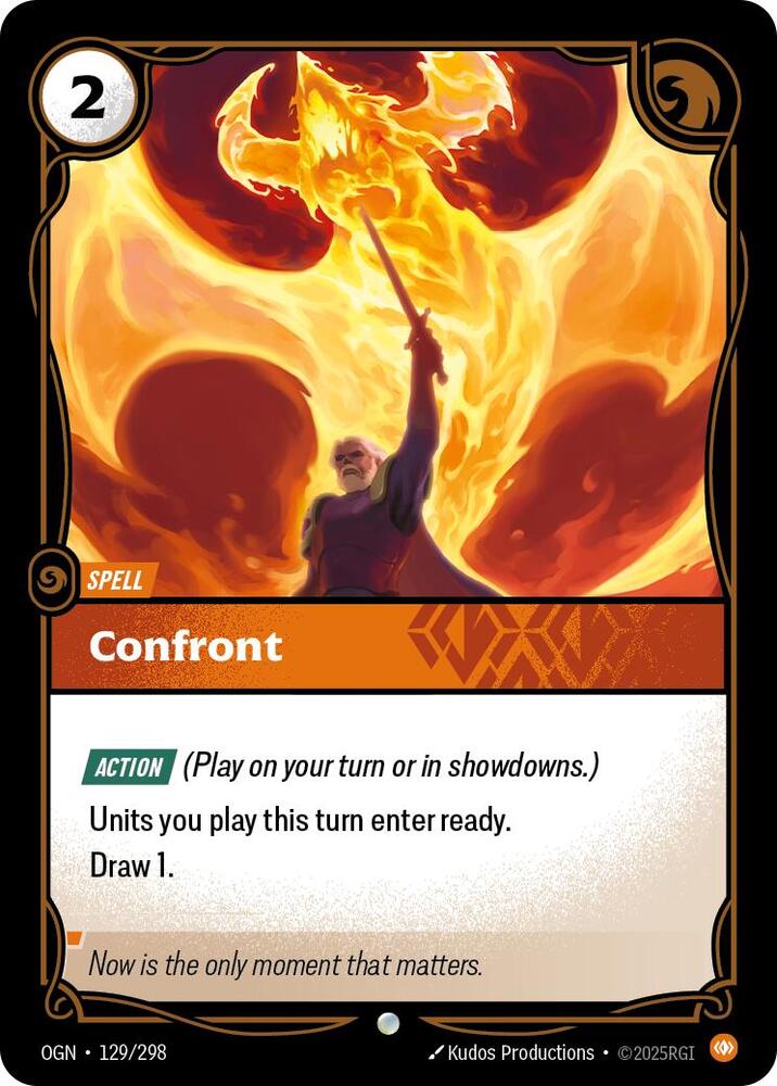 Confront — Origins