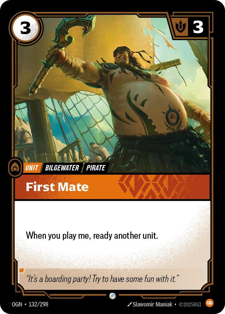 First Mate — Origins