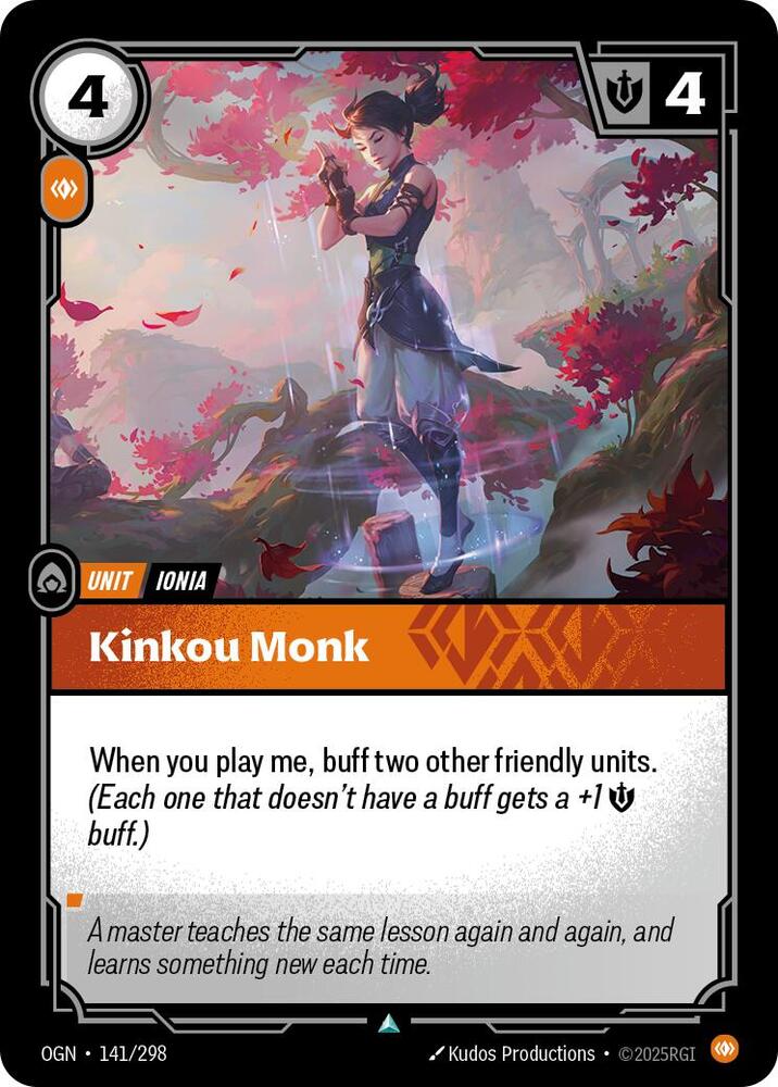 Kinkou Monk — Origins
