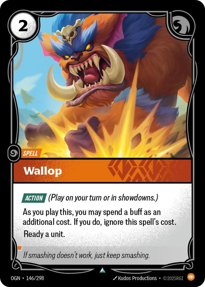 Wallop — Origins