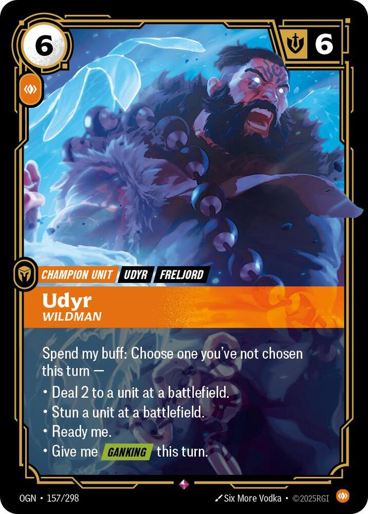 Udyr, Wildman — Origins