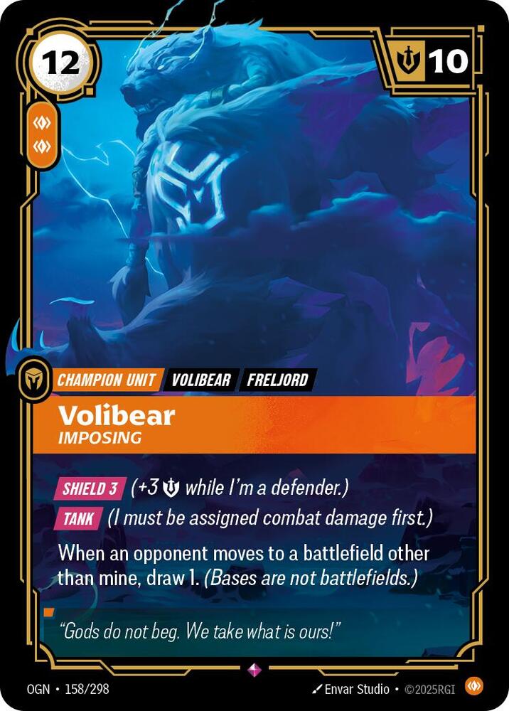 Volibear, Imposing — Origins