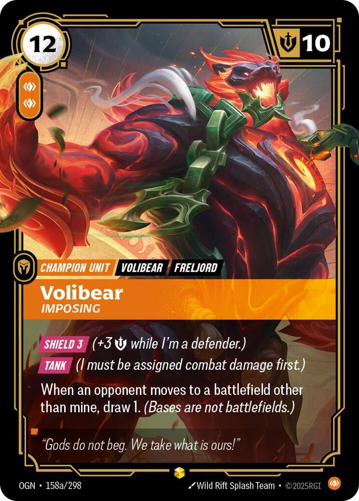 Volibear, Imposing (Alternate Art) — Origins