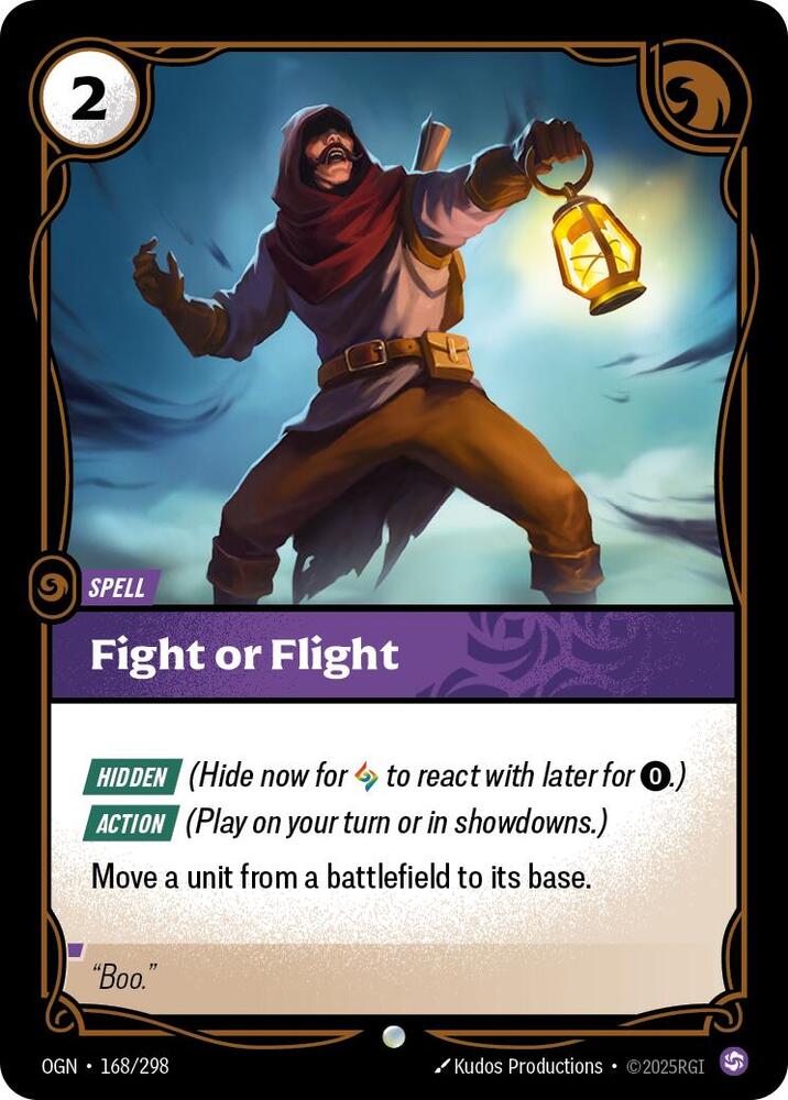 Fight or Flight — Origins