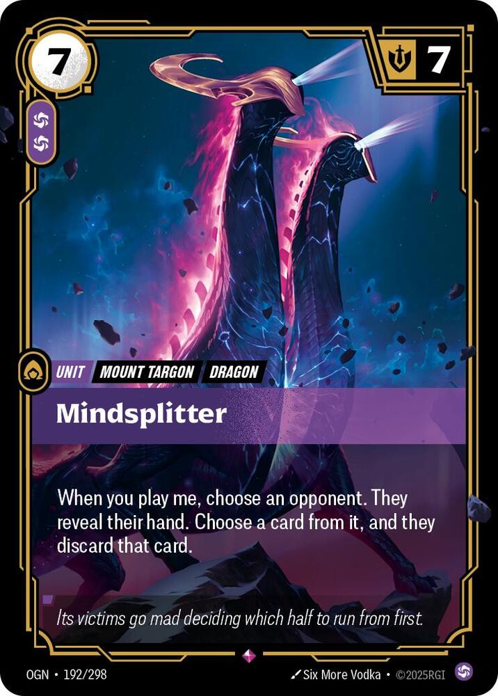 Mindsplitter — Origins