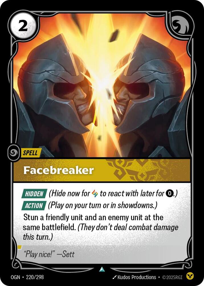 Facebreaker — Origins