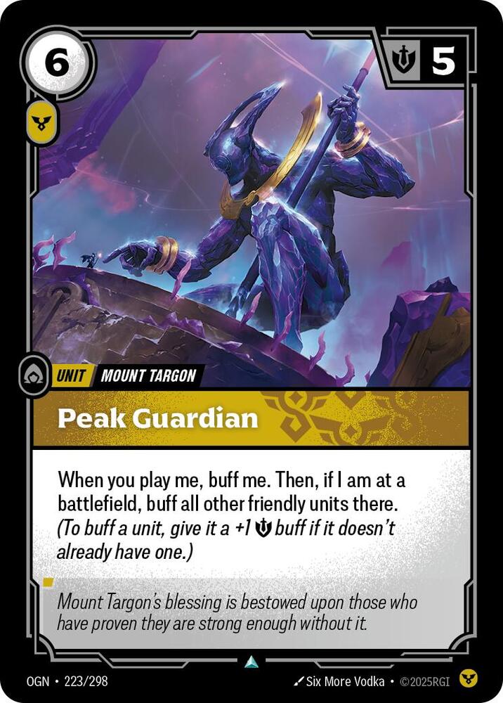 Peak Guardian — Origins