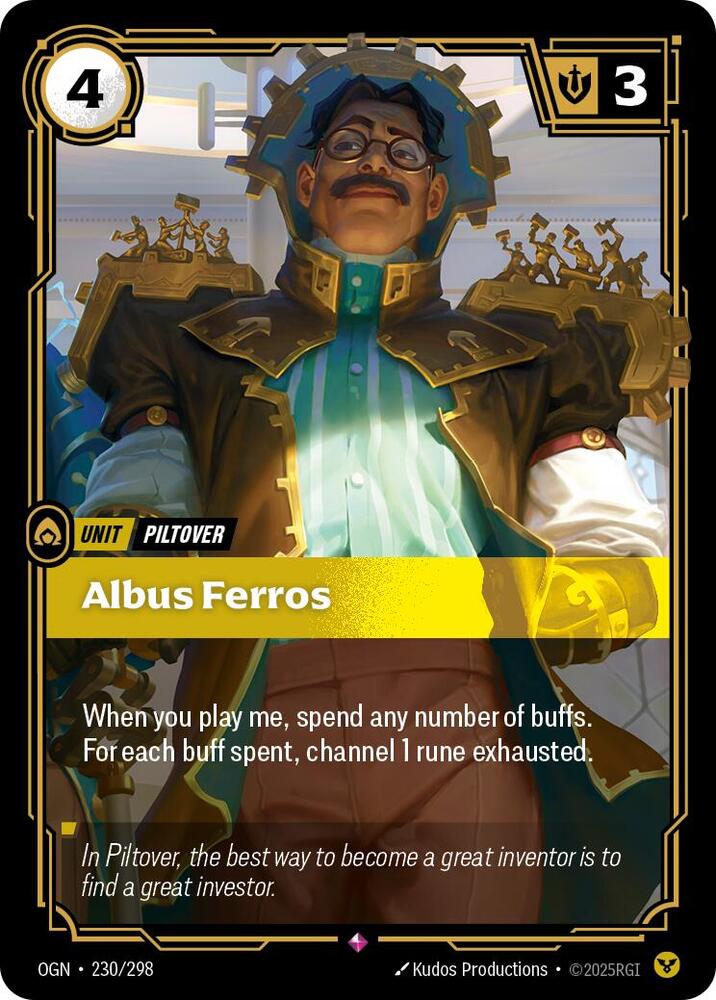 Albus Ferros — Origins