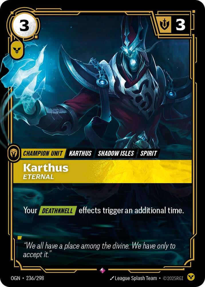 Karthus, Eternal — Origins