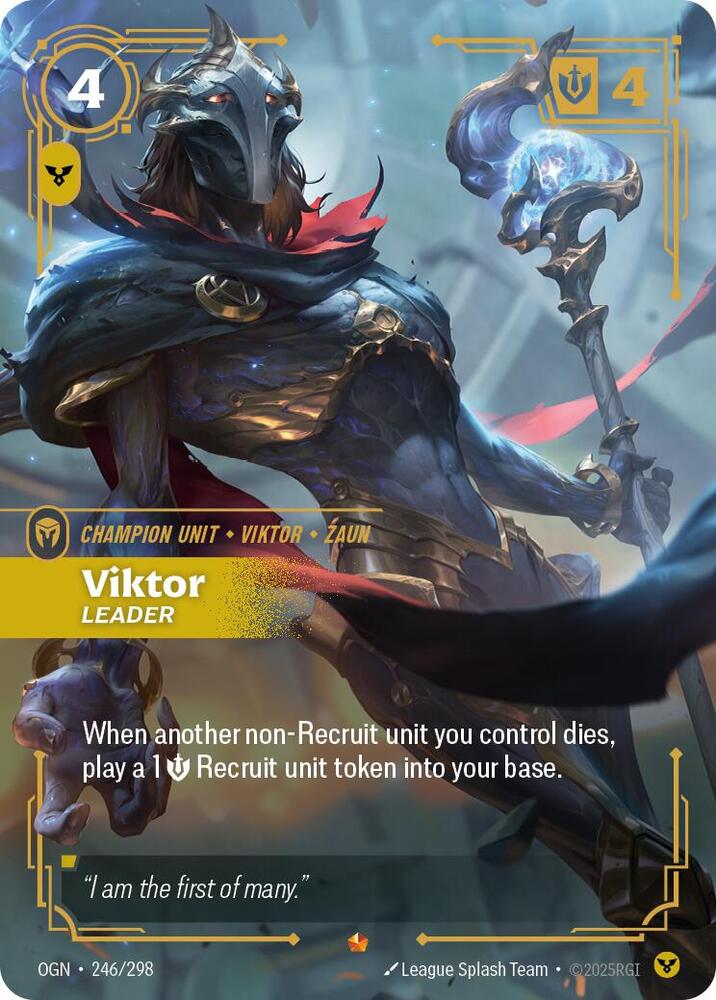 Viktor, Leader — Origins