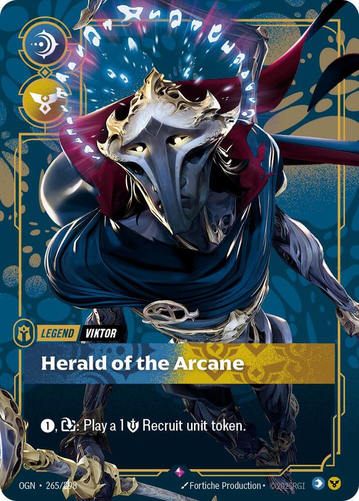 Viktor, Herald of the Arcane — Origins