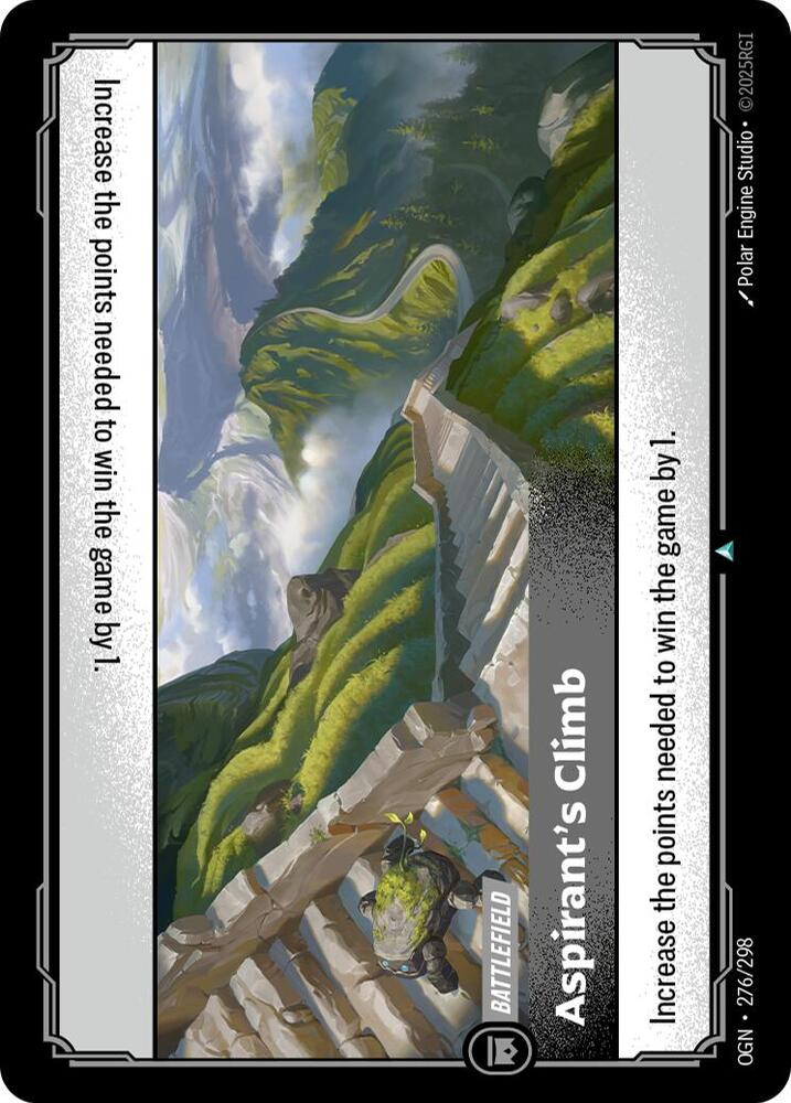 Aspirant's Climb — Origins
