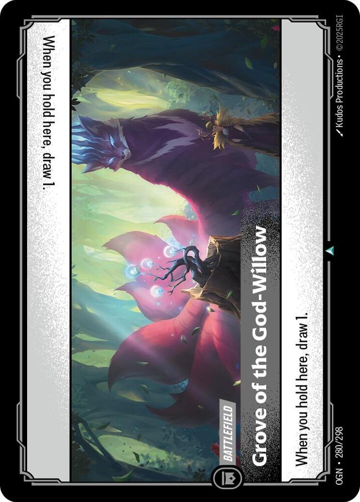 Grove of the God-Willow — Origins