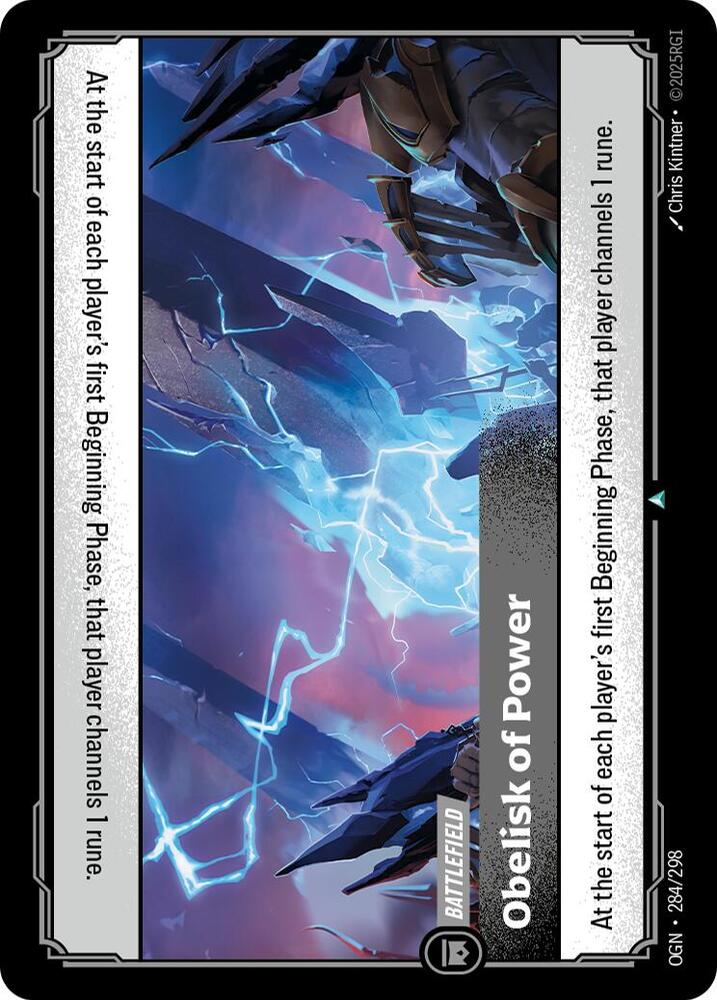 Obelisk of Power — Origins