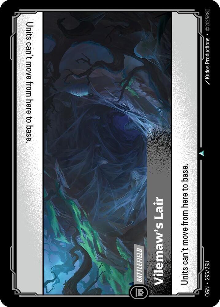 Vilemaw's Lair — Origins